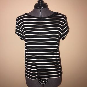 Black and White Striped Soft & Sexy American Eagle